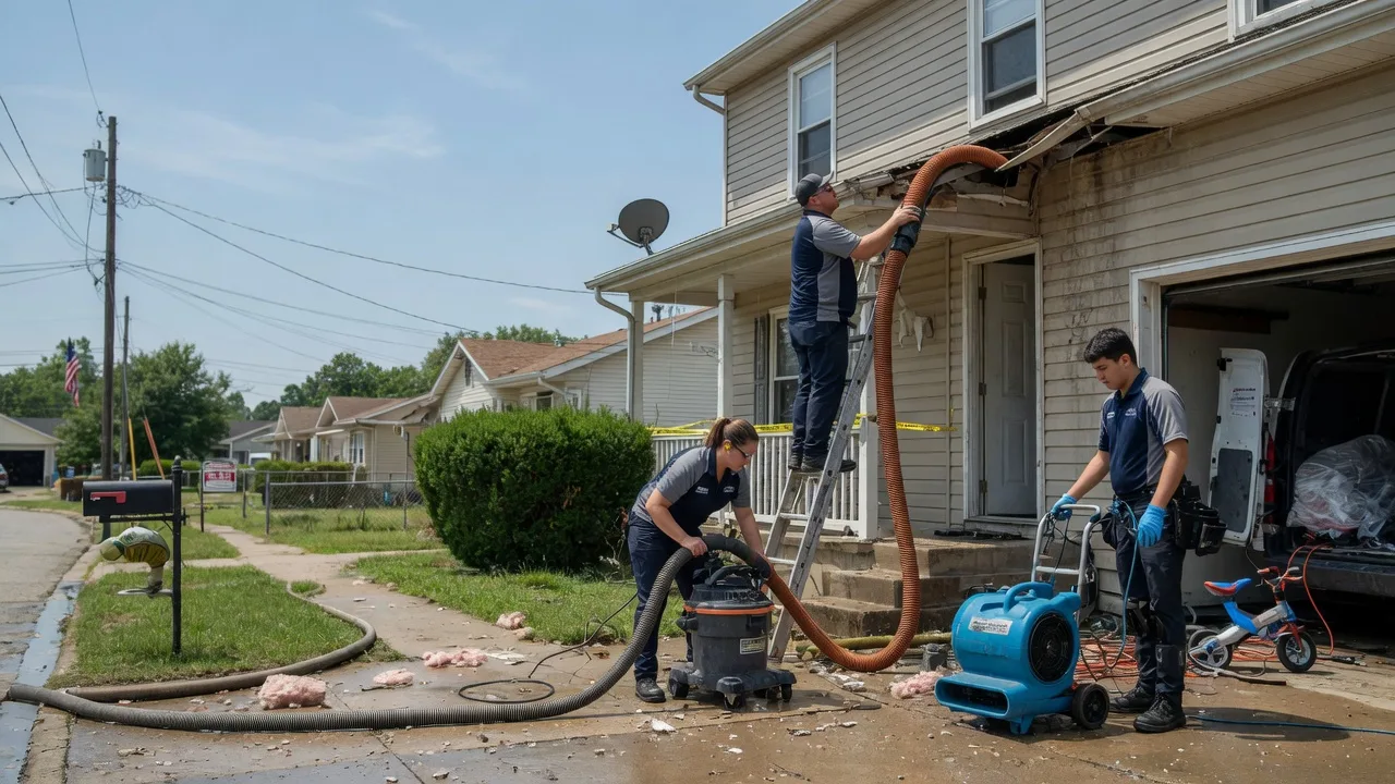 Water Damage Restoration in Abbyville, KS near me